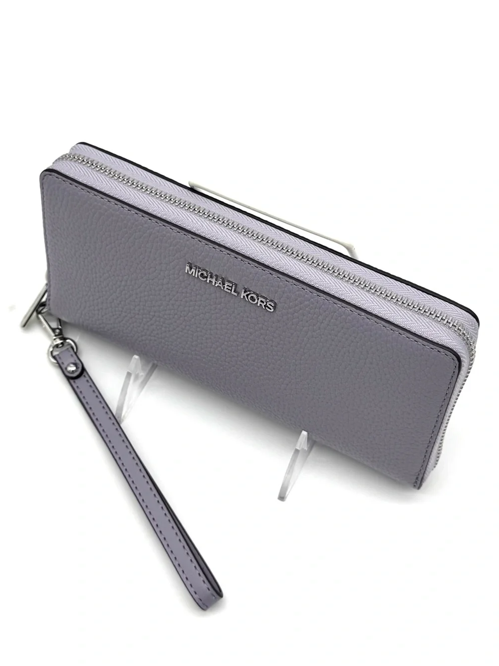 Michael Kors Travel Large Leather Continental Wallet - Lilac